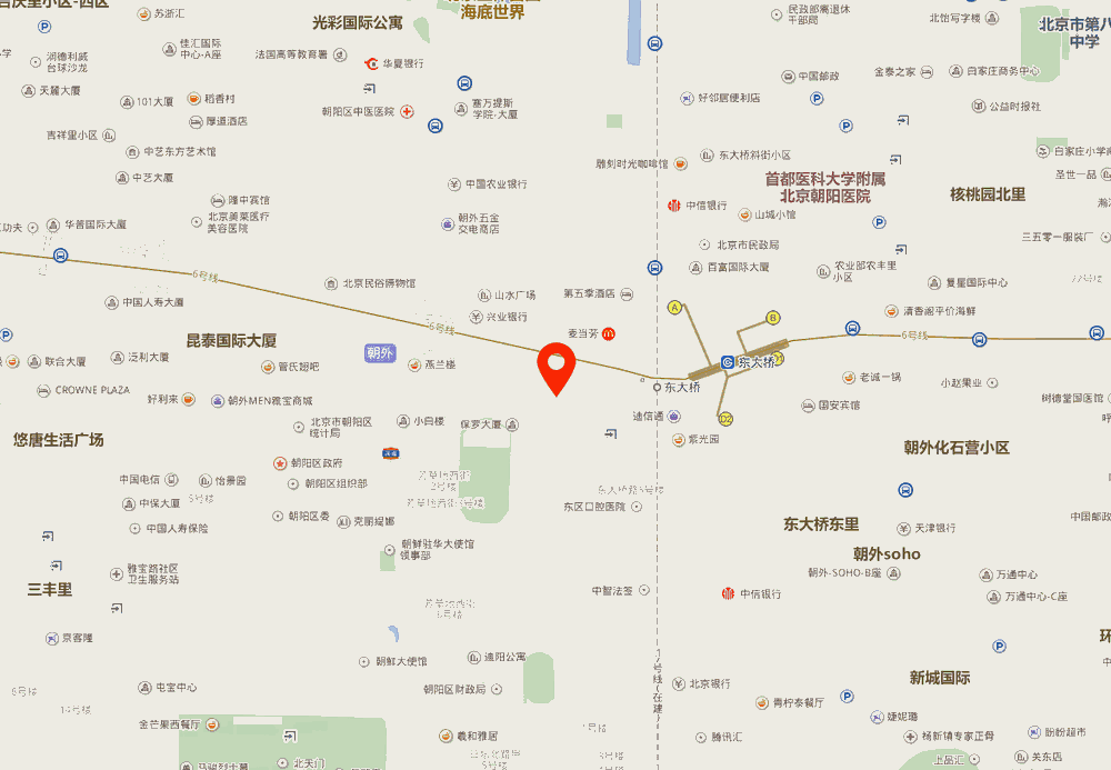 昆泰大厦位置地图